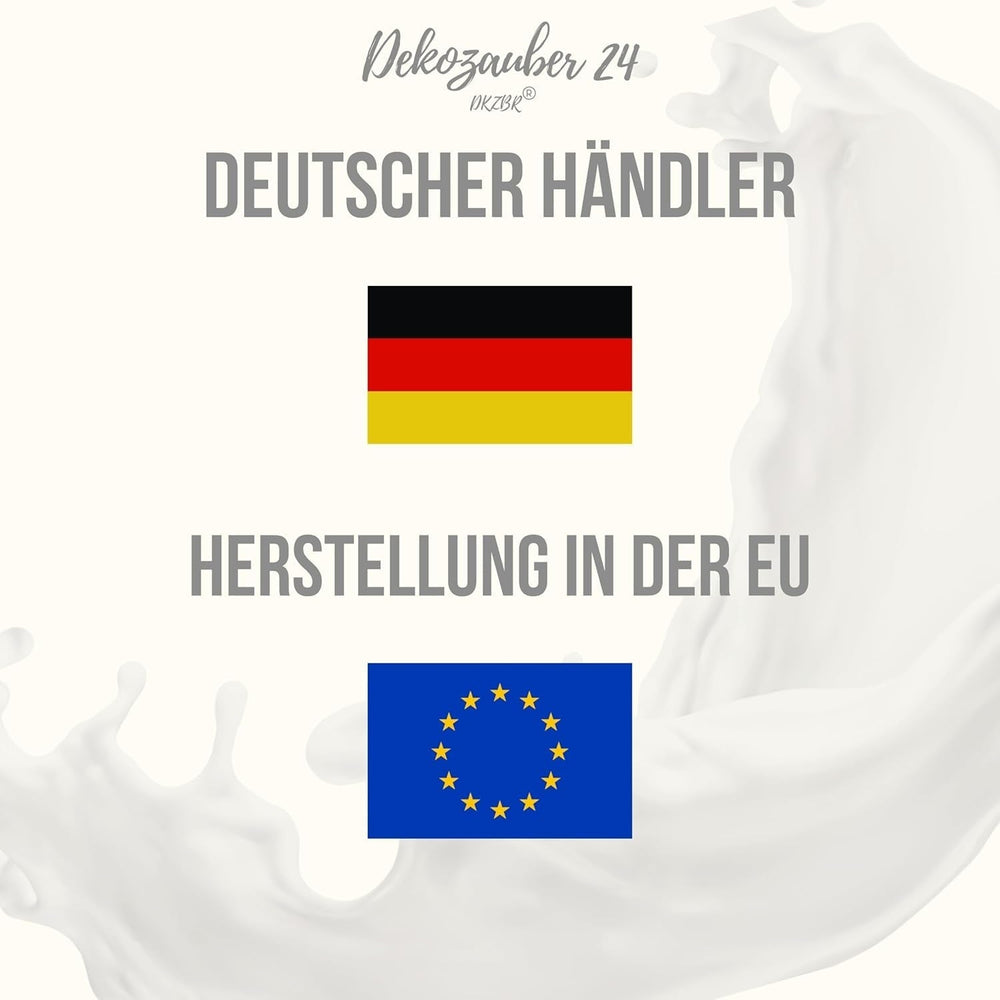 Gouttes de couverture Dekozauber24, blanches, 500g, au goût chocolat blanc et vanille, chips Deco Melts, passent au micro-ondes, pour cake pops, gâteaux, tartelettes, dripping ou glaçage Naty Shop Pâte à sucre