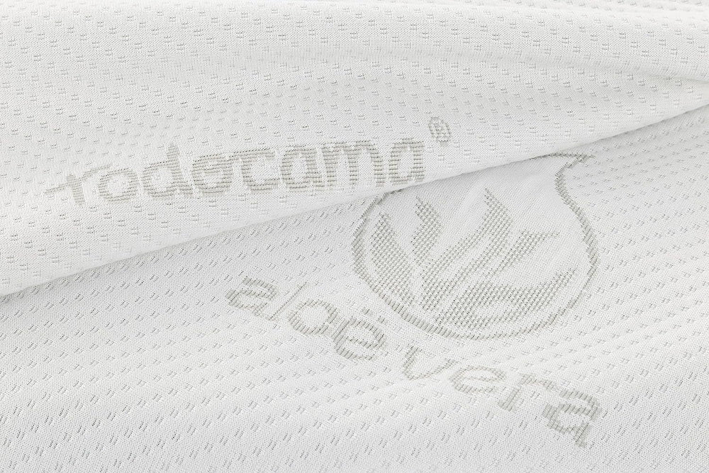 Todocama - Oreiller à mémoire de forme, aloe vera, 2 pièces, 70 cm, blanc Oreillers standards Naty Shop