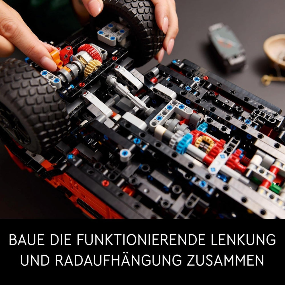 LEGO Technic Mercedes-Benz G 500 Professional Line, set de construcție cu model de mașină G-Class, cadou pentru adulți, set de vehicule de lux de teren, obiect de colecție Mercedes, mașină de jucărie 42177 Seturi de constructie Besuche den LEGO-Store