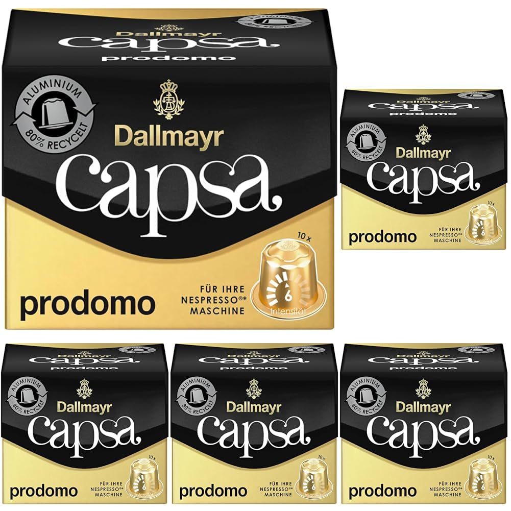 Capsule Lungo Prodomo 10 Capsules (Packung mit 5)