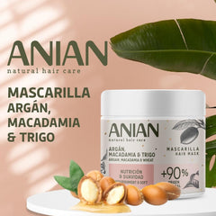 ARGÁN nutrition y suavidad mascarilla 350 ml Masca de par Naty Shop