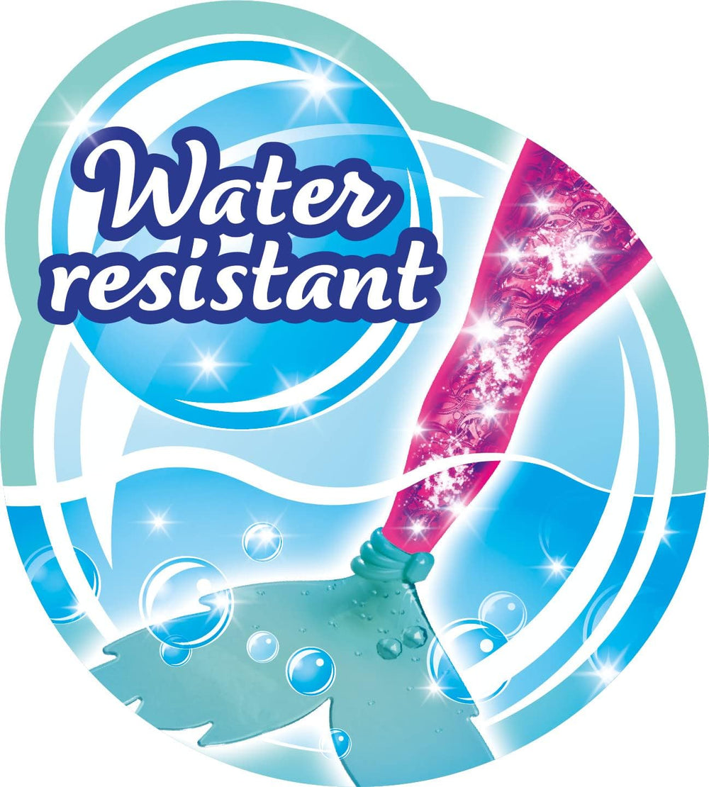 Simba 105733656 - Poupée Sirène Étincelante Steffi Love (39 cm) - Jouet imperméable arc-en-ciel lumineux à couleur changeante pour enfants de 3 ans et plus