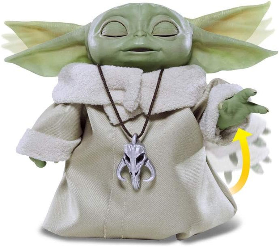 Star Wars Hasbro Gaming the Child Édition électronique avec plus de 25 combinaisons de sons et de mouvements Figurines d'action mandaloriennes Jouet Naty Shop Animatronique pour enfant unique Yoda