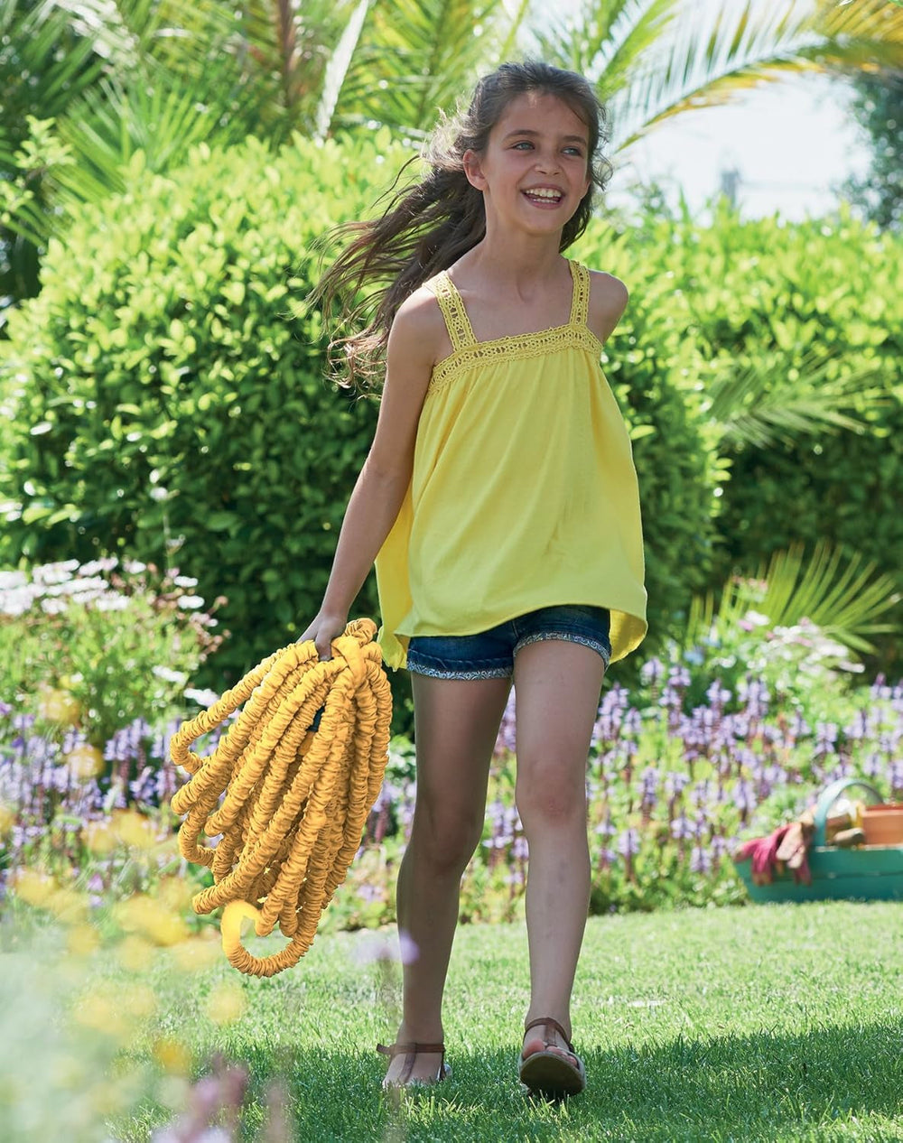 Furtun Hozelock Superhoze 40m, galben și gri