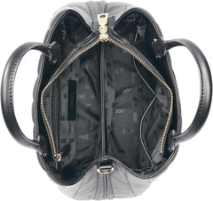 DKNY Chain Lexington Park Medium Logo Chain Satchel, Noir / Or, Taille Unique Femme Naty Shop Bags