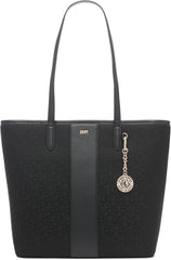 DKNY Sac fourre-tout R31AFR73-XLB-1 pour femme, logo noir / noir Sacs pour femmes Naty Shop Default Title