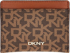 DKNY Bryant L Accessoire de voyage pour femme Enveloppe Porte-cartes Portefeuille Femme Naty Shop Moka/Caramel Taille unique