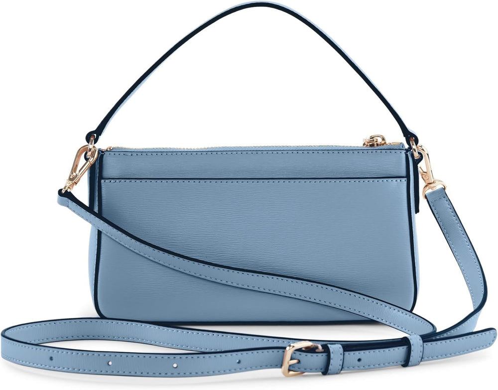 DKNY Demi-sac à bandoulière pour femme, bleu côtier Sacs pour femme Naty Shop