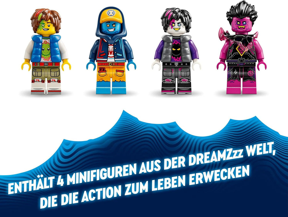 LEGO Dreamzzz 3-en-1 Mateo et Z-Blob The Knight Mech Blocs de construction Ensemble de jeu pour garçons et filles de 10 ans Cadeau pour enfants Ensemble fantastique Jouet d'aventure robot à 3 voies 71485 Jeux de construction Beuche den LEGO-Store