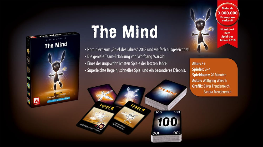 NSV - 4059 - THE MIND - Jeu de cartes