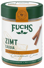 Cannelle Cassia moulue Fuchs - Pour aromatiser pâtisseries, desserts ou thés, 45 grammes Condiments Naty Shop