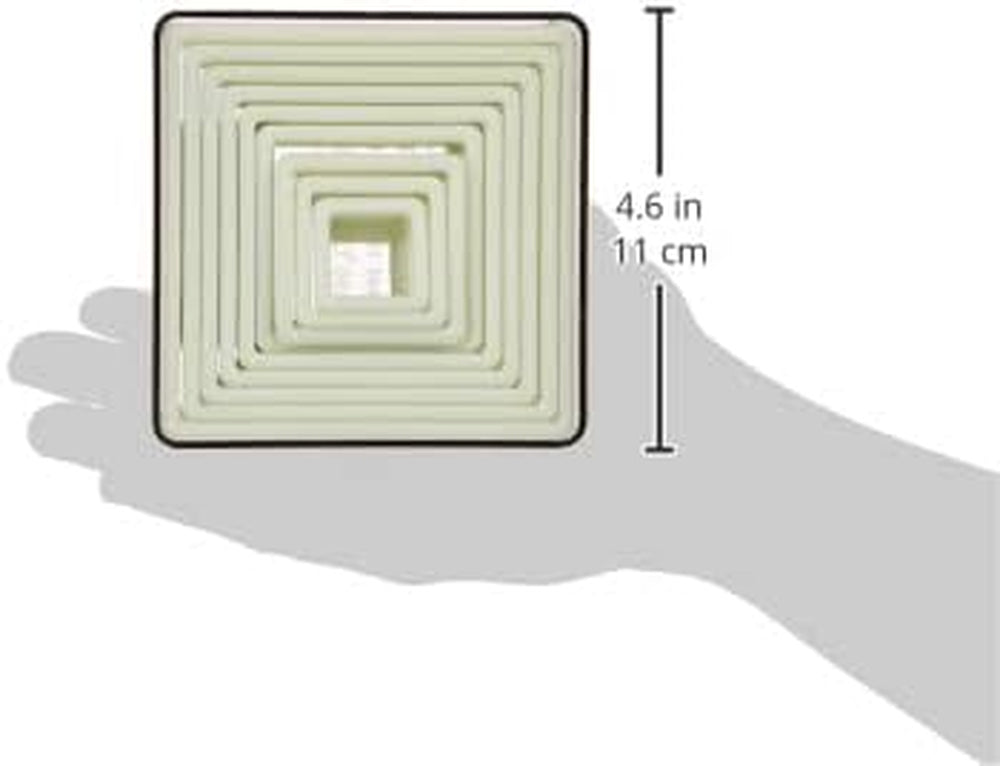 Corta MASAS SQUADRADO LISO (9 pièces)