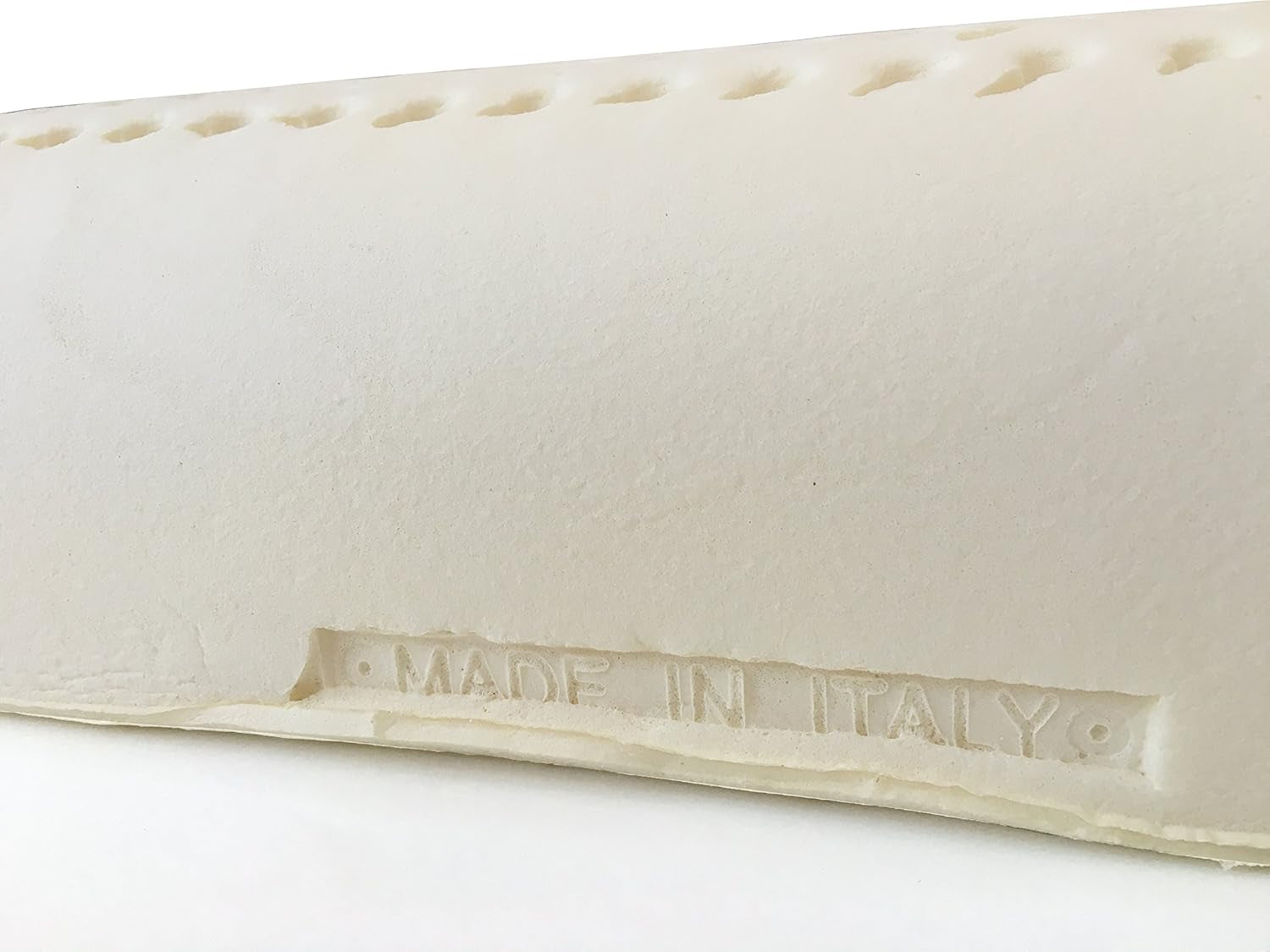 Oreiller en latex naturel Modèle Double Wave - Oreiller en latex perforé Ultra respirant Récupération naturelle et saine - Confort maximal Ergonomique Antibactérien - 100% Made in Italy Oreillers standards Naty Shop