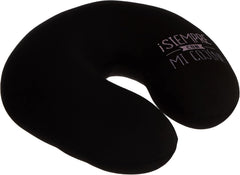 LAG VO1126- Almohada De Viaje, 26 cm, couleur rose, Negro Y Azul multicolore taille unique oreillers de voyage Naty Shop