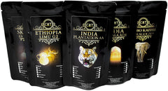 Kaffee Globetrotter - Real Rarities (Ganze Bohne, 200g) India Balmaadi - Rarities Spitzenkaffee - Werden Sie Zum Entdecker!