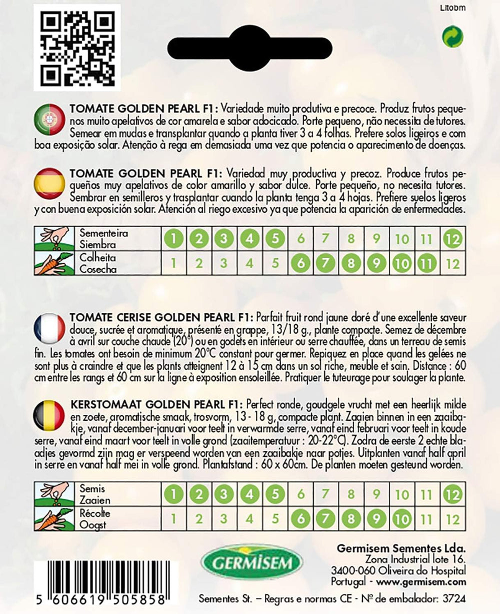Tomate MARMANDE, Mehrfarbig, EC8006