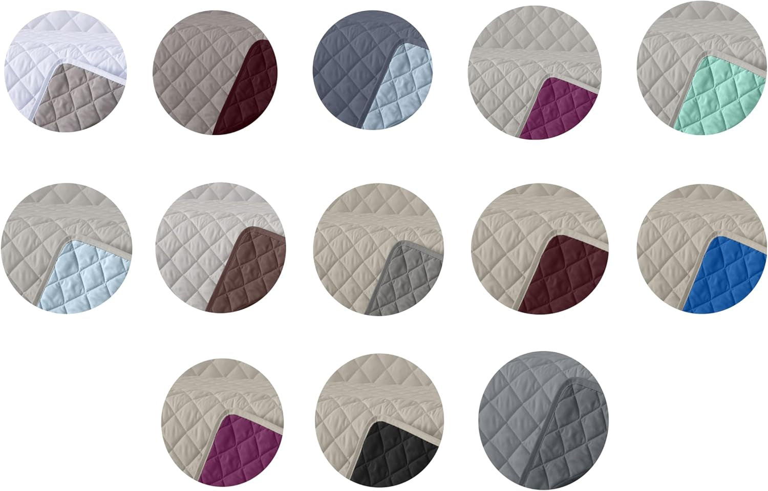 AVA | Courtepointe réversible Boutique | Pour toutes les saisons | Couleur - Gris/Fuchsia | Pour lit 140/150/160 cm. lit. (250 X 270 Cm. Ancho X Alto) | Couette matelassée Couettes et couettes Naty Shop