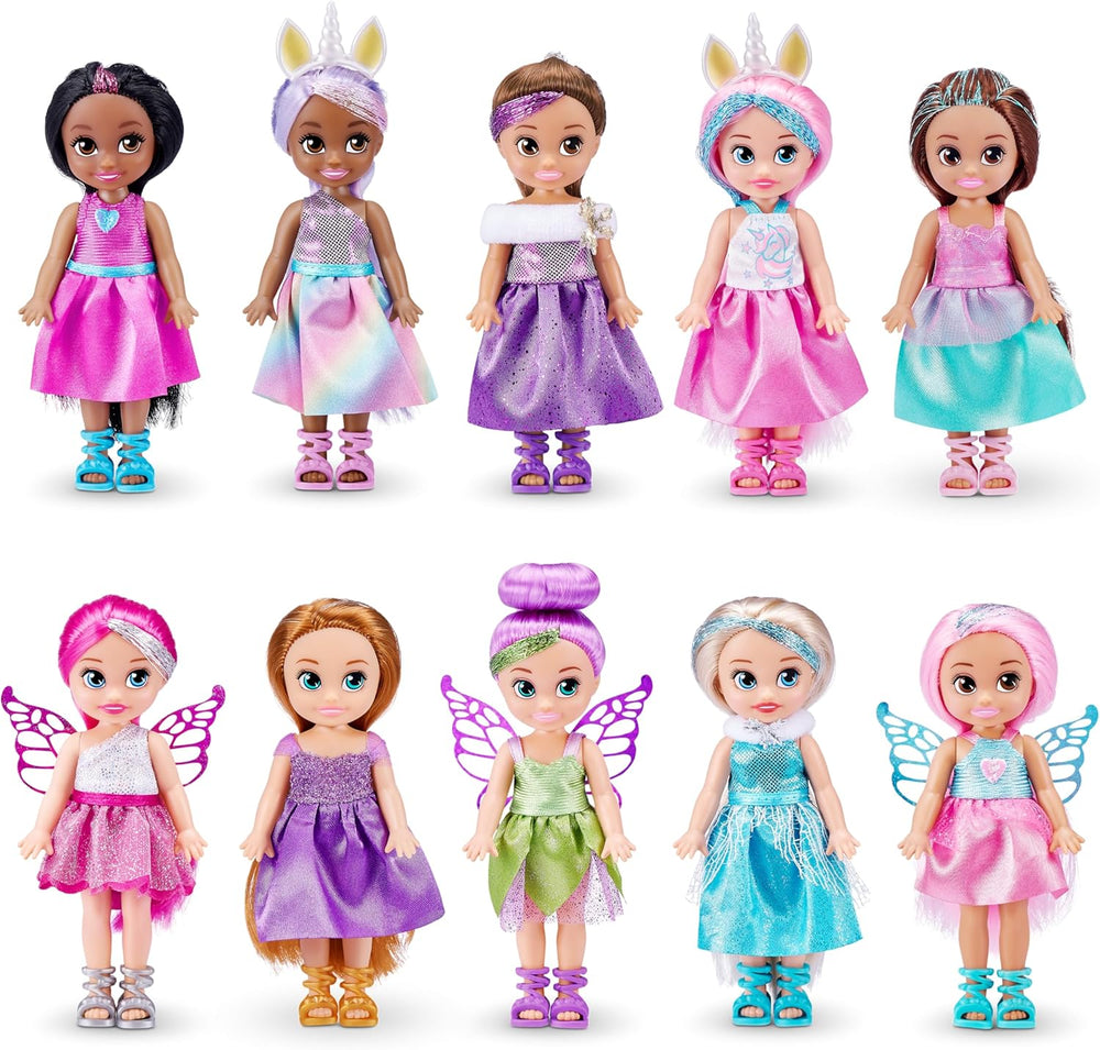 -Dolls-4.7"-Fantasy Little Friend Collection Set of 10