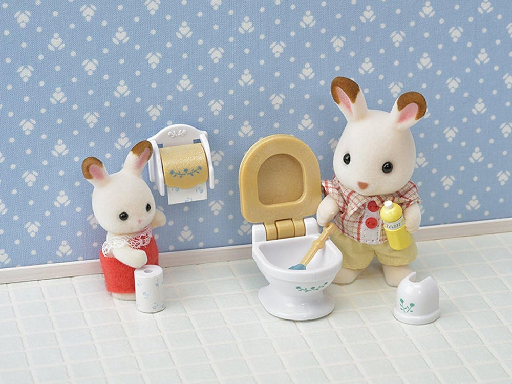 Sylvanian Families 5286 Salle de bain rustique - Meubles de maison de poupée
