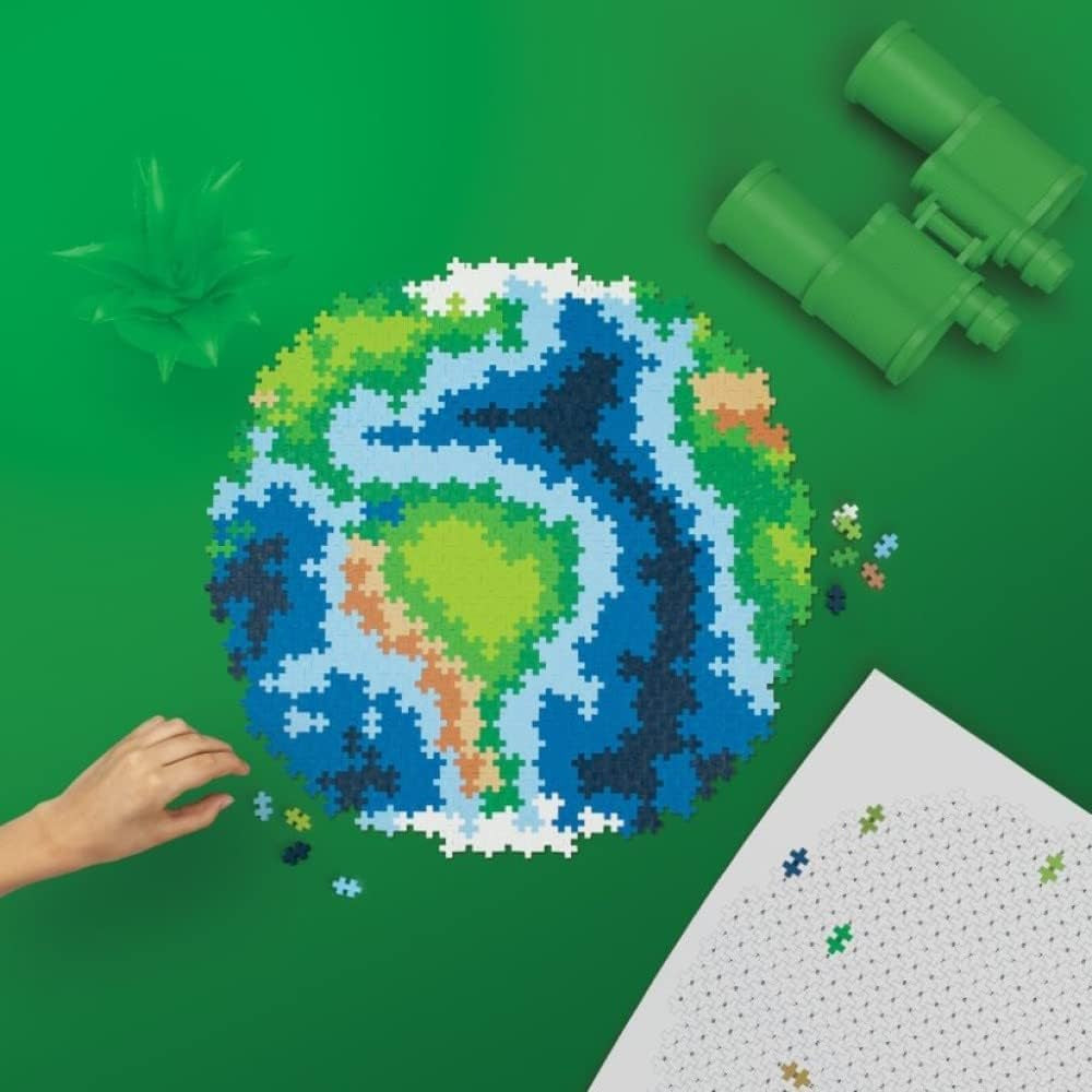 PLUS PLUS Earth Block Puzzle 800 pièce(s) Globe, Erde