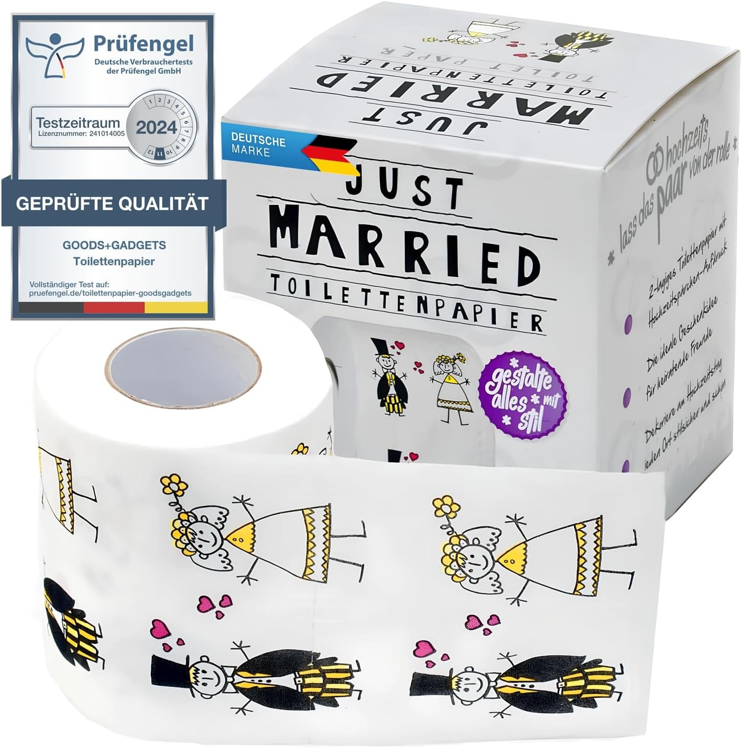 Papier toilette licorne - Un joli papier toilette transforme votre salle de bain en une oasis de confort (licorne)