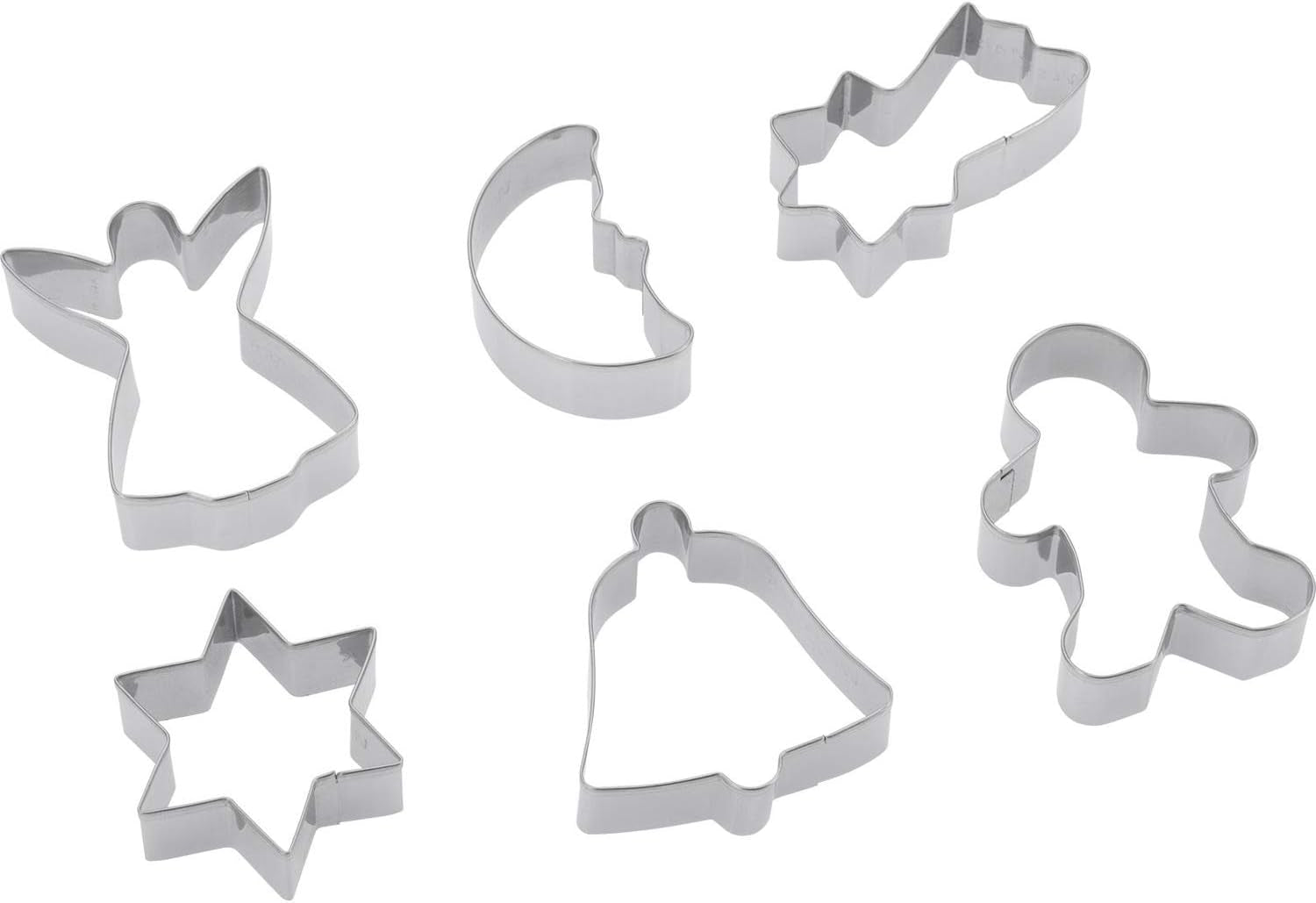 Westmark Emporte-pièces Motifs Assortis Acier Inoxydable Noël 6 Pièces Argent 31912260
