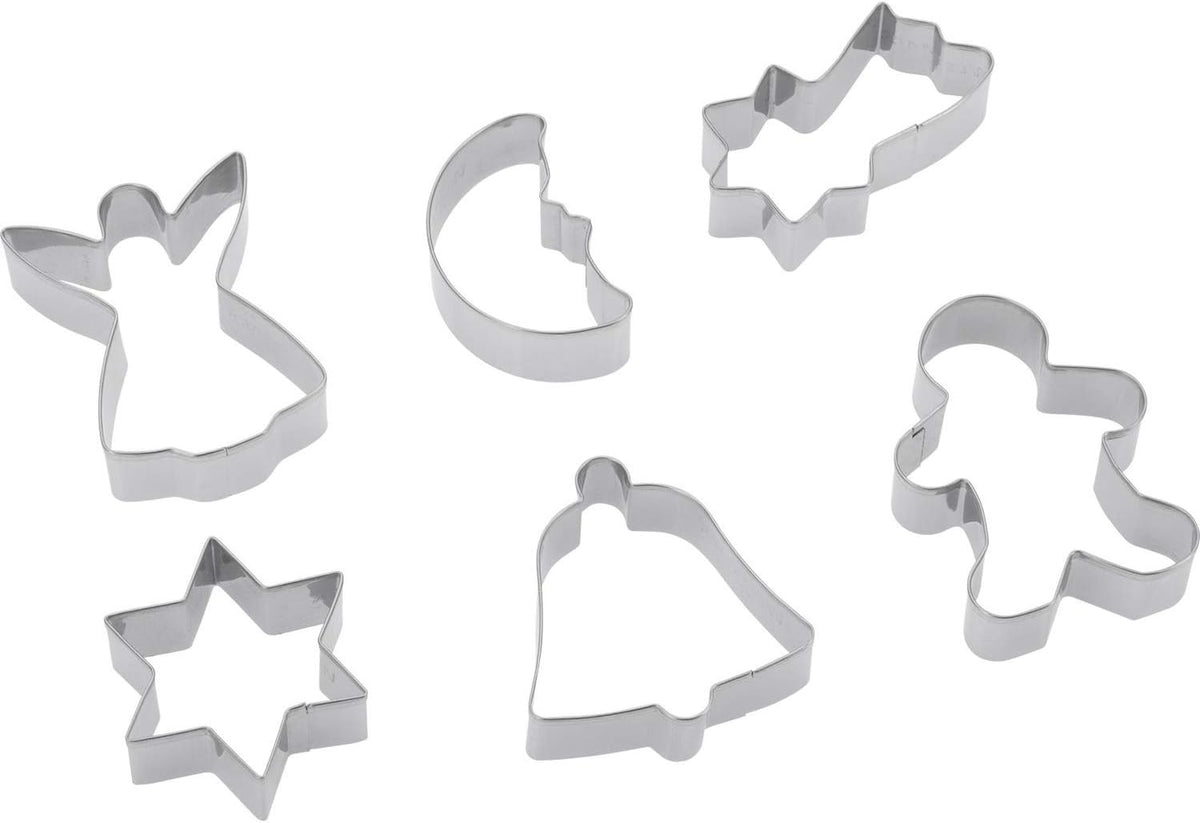 Westmark Emporte-pièces Motifs Assortis Acier Inoxydable Noël 6 Pièces Argent 31912260