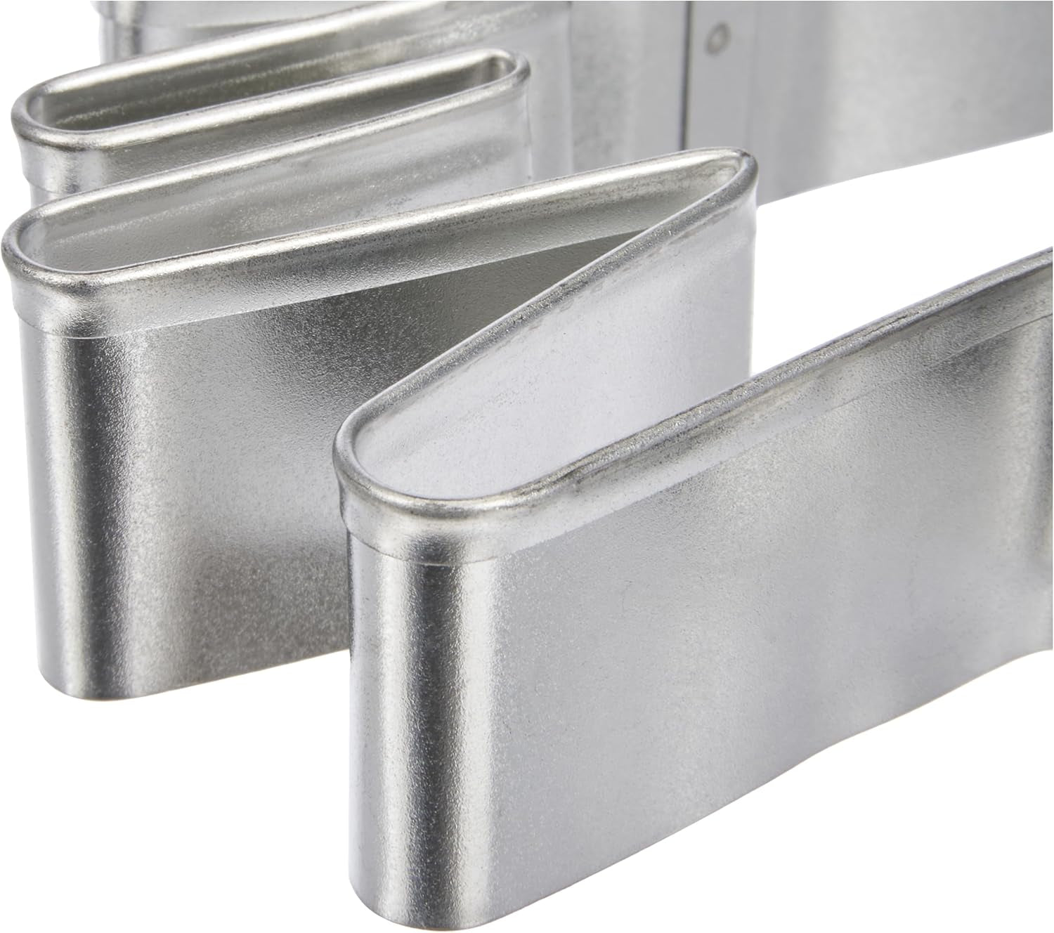 SC619 Emporte-pièces et gâteaux à motif manuel, petites et grandes tailles assorties, acier inoxydable, argent, 10 x 2 x 9 cm, 2 pièces