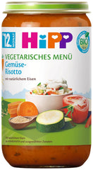 HiPP Repas Bio dès 12 mois Risotto aux Légumes, pack de 6