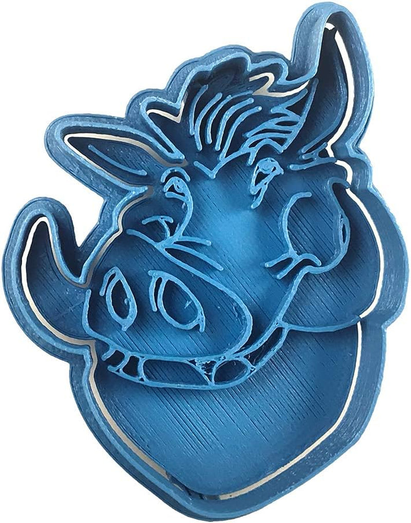 Moule à biscuits Pumba, PLA, bleu