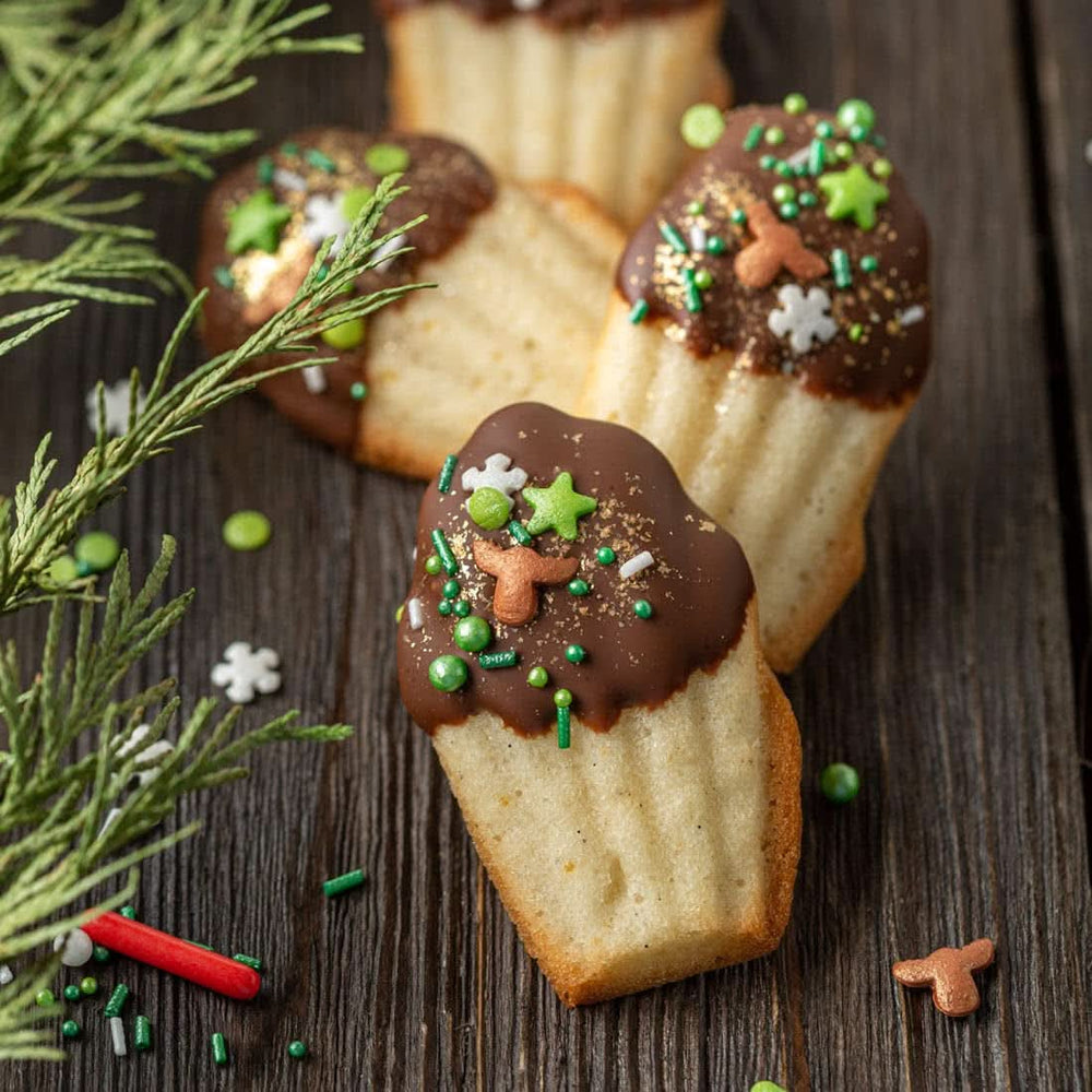 Super Streusel Hohoho, sprinkles cu tematica de Crăciun, 90 grame Sprinkles Naty Shop