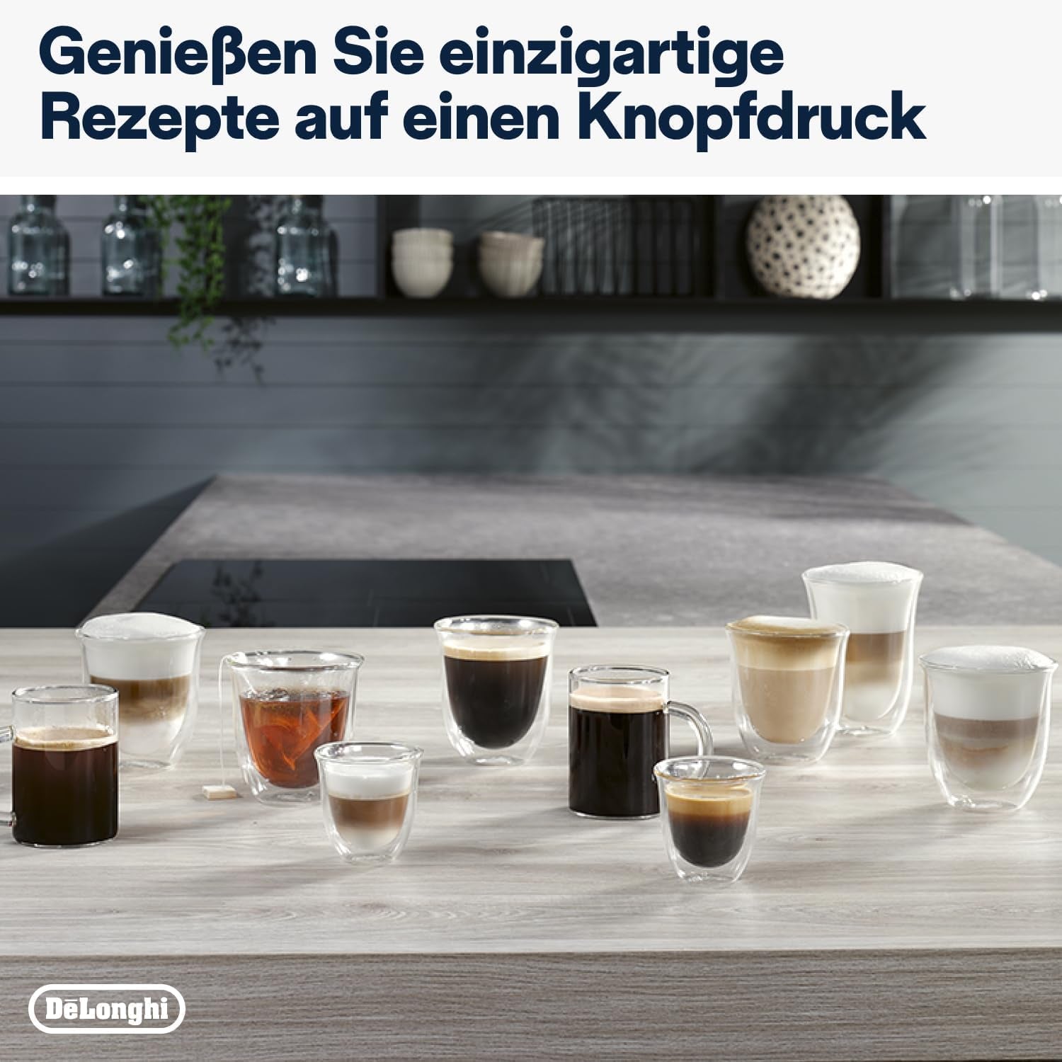 De'Longhi Magnifica Evo Next - Perfetto Espressor complet automat cu spumator de lapte LatteCrema, 13 băuturi cu o singură atingere, aparat de cafea și cappuccino, ecran tactil color, titan (ECAM312.80.TB)