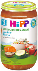 Menus bio Hipp dès 12 mois risotto aux légumes, pack de 6 Mère et Enfant Naty Shop Default Title