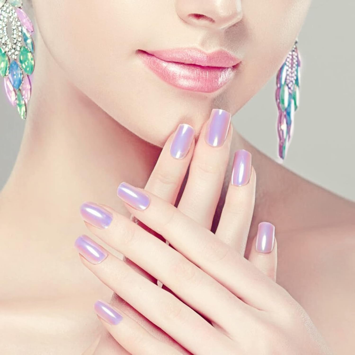 500 pièces de faux ongles artificiels français en acrylique, ensemble d'extensions d'ongles, accessoires de faux ongles avec 4 pièces de colle pour conception d'ongles en gel naturel