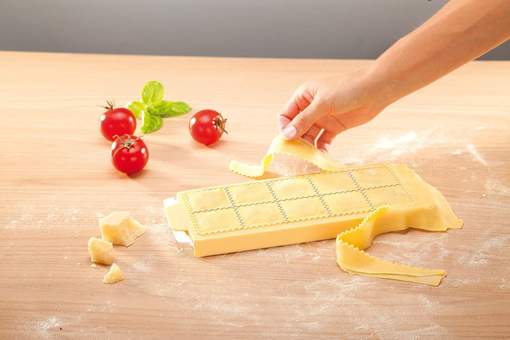 Forme Tescoma pour raviolis ronds, support pour 10 pièces.