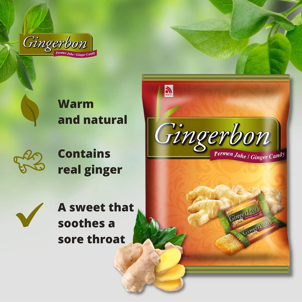 Bonbons au gingembre - (1 x 125g) (Pack de 3)