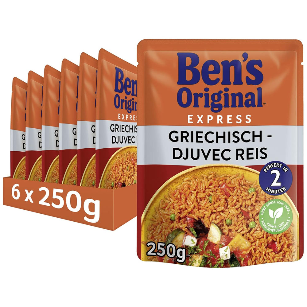 BEN'S ORIGINAL™ Riz Express Méditerranéen 6 x 220g
