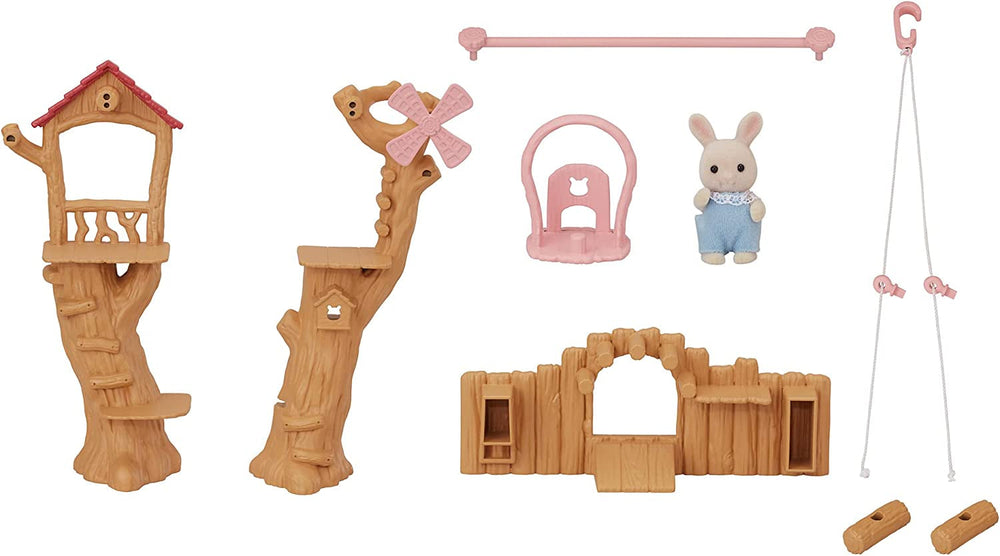 Sylvanian Families 5452 Baby Ropeway - Ensemble de jeu pour maison de poupée Poupées Naty Shop