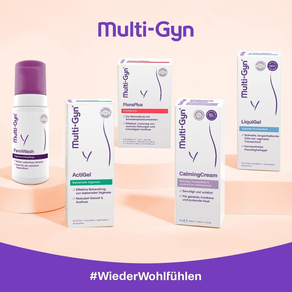 Multi-Gyn Intifresh, lingettes intimes à usage externe, 12 lingettes humides