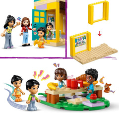 Ensemble de jeu LEGO Friends Heartlake City pour la maternelle, pour filles et garçons de 4 ans, jeu de rôle créatif avec 2 figurines et 4 micro-figurines, jouet de développement social 42636 Ensembles de construction Besuche den LEGO-Store