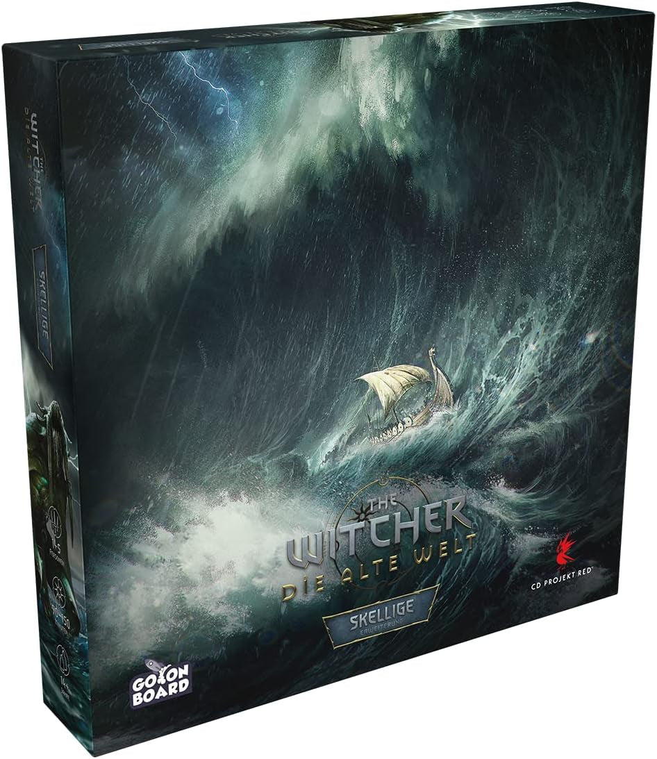 Go on Board, The Witcher : The Old World, extension, jeu expert, jeu de société, 1 à 5 joueurs, à partir de 14 ans, 90 à 150 minutes, allemand