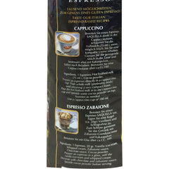 Kafffe, Bar Italia Espresso, gran crema (1 kg, sac), paquet de 1