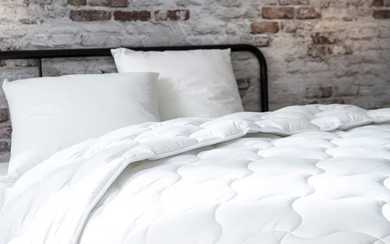 Housse de couette Acaristop Anti-acariens et antibactérienne, blanc, 240 X 260 cm Couettes et couettes Naty Shop