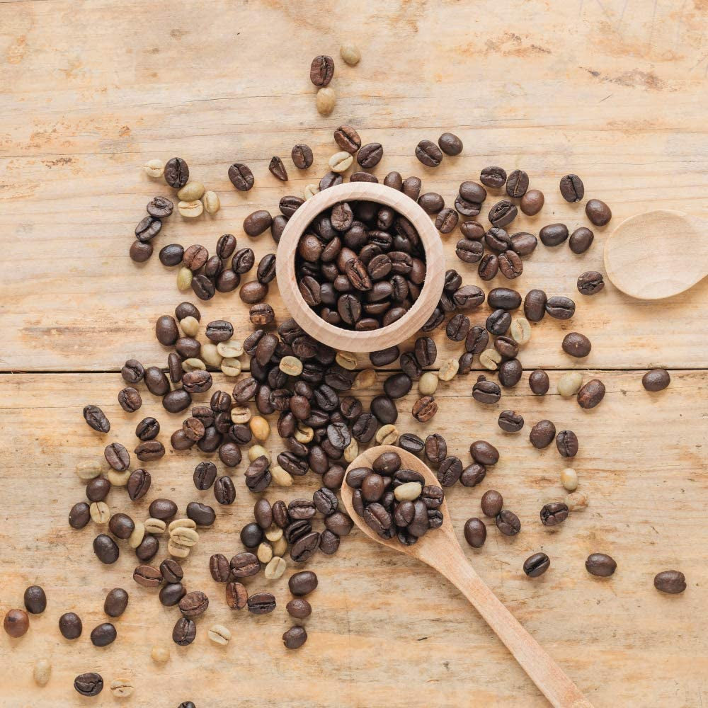 Legendary Und Carracci einste Komposition der besten Arabica 100% Kaffee-Bohnen gemahlen 1kg (SALSA DECA)