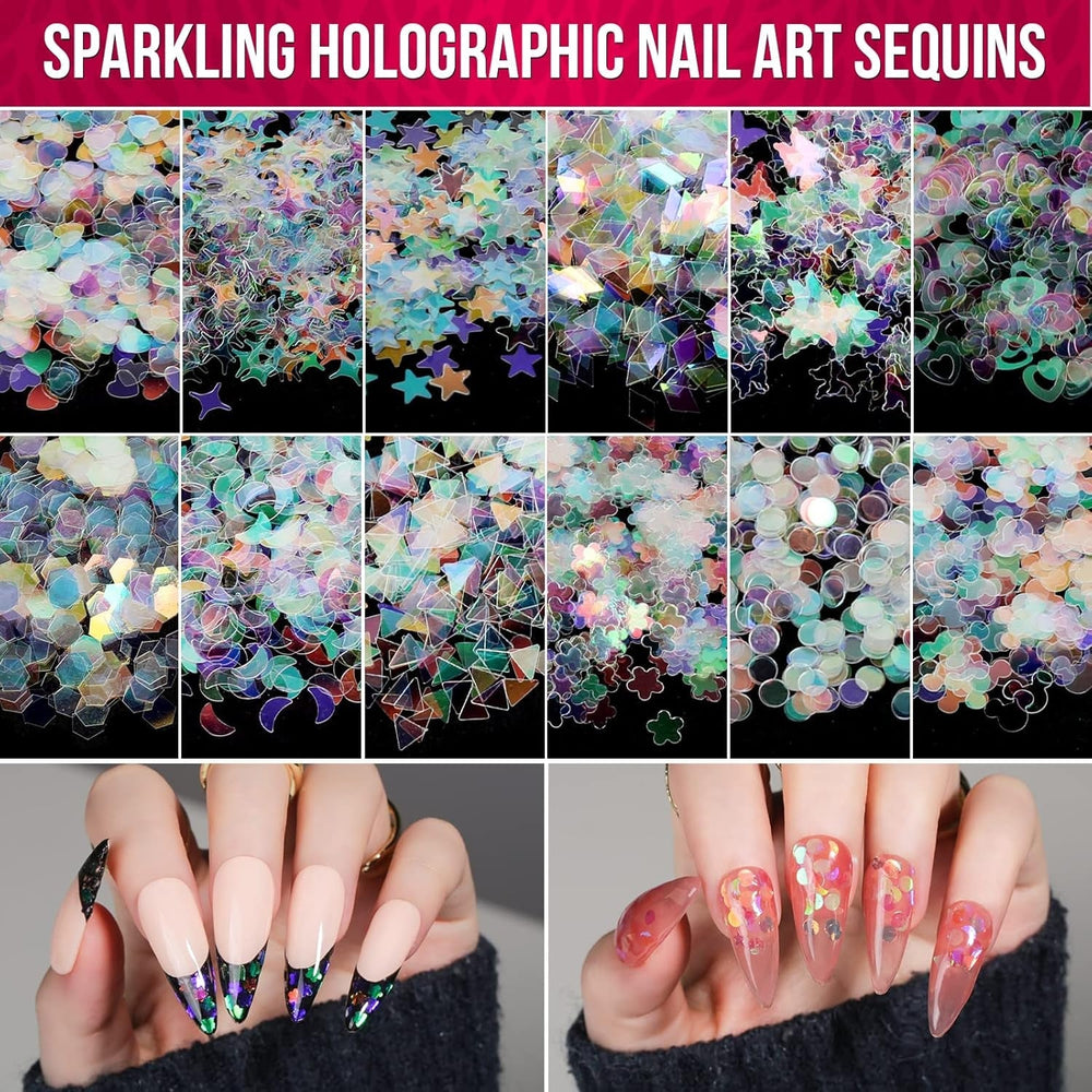 FANDAMEI Nail Art Brush Set, 15 pièces de pinceaux pour pinceaux à ongles en gel, 5 pièces de stylos à points, 10 rouleaux de pinceaux à bandes, des pinceaux à strass, des paillettes ultra fines pour vernis à ongles