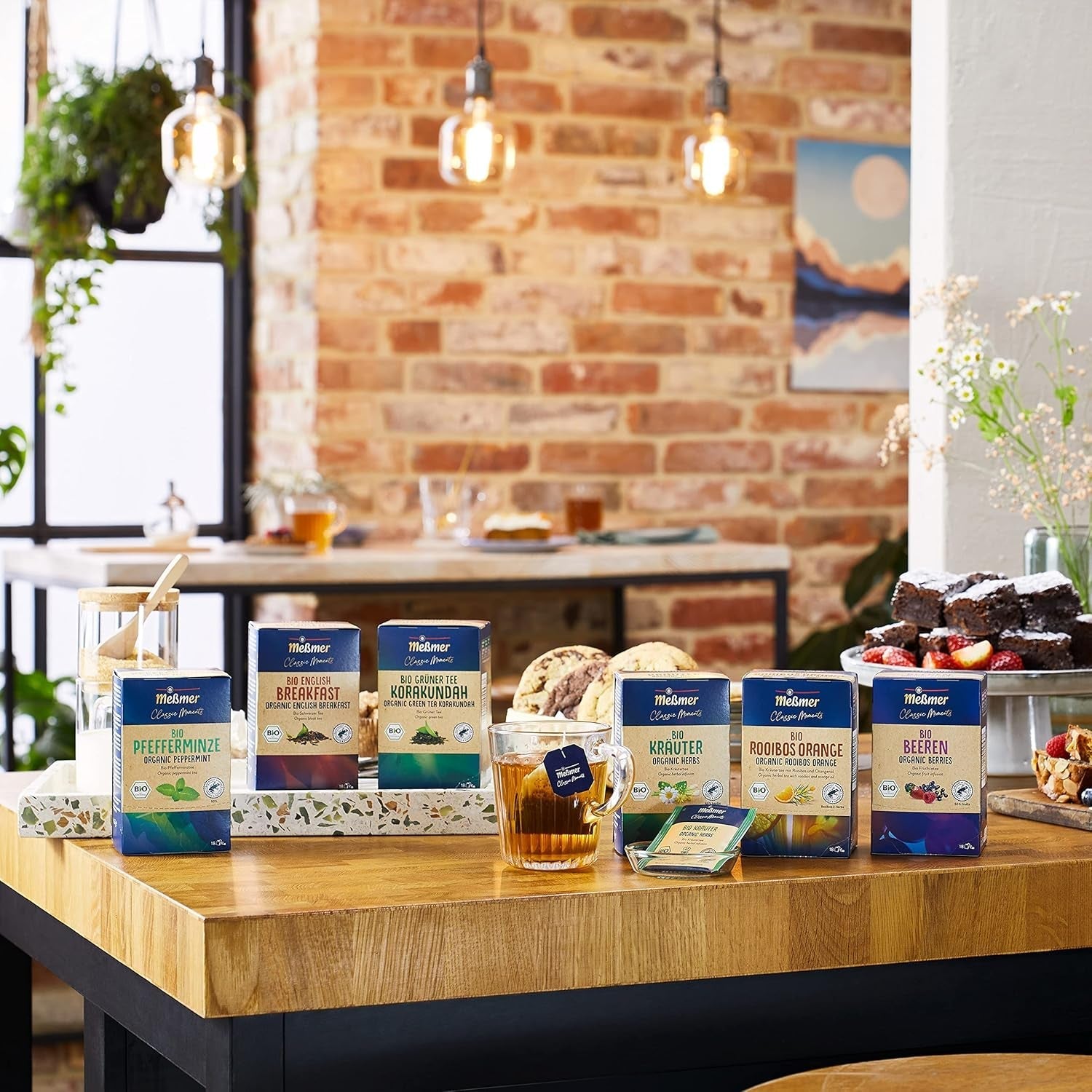 Meßmer Classic Moments Bio Earl Grey | 100 % organic | Ceai negru | 18 pliculețe de ceai