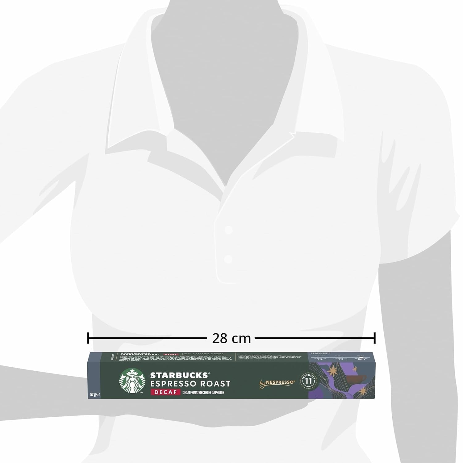 STARBUCKS Explorer Pack Decaf de Nespresso, capsules de café 6 x 10 (60 capsules) – Exclusivité Amazon