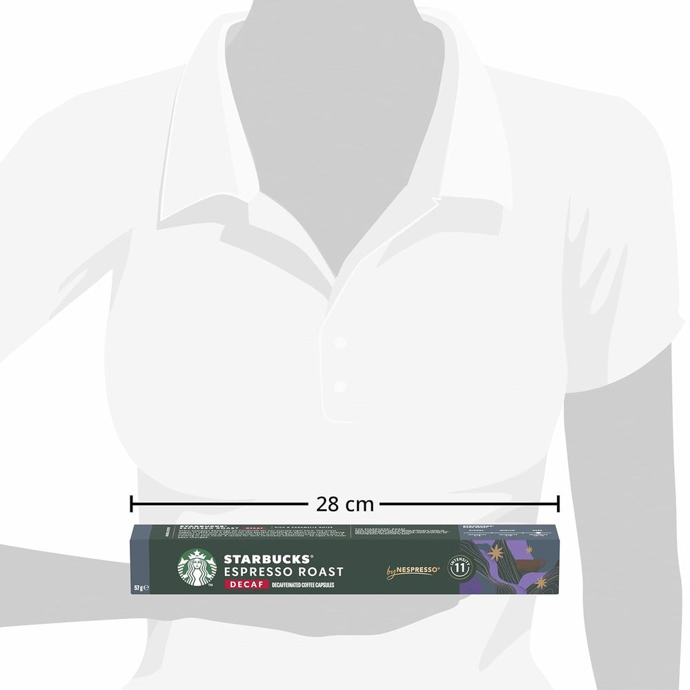 STARBUCKS Explorer Pack Decaf de Nespresso, capsules de café 6 x 10 (60 capsules) – Exclusivité Amazon