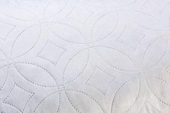 V.I.P. Oreiller Très Important V.I.P. Oreiller Memory Flake Oreiller Blanc 45 X 75 cm Housse matelassée en Polyester Super Respirant Doux Fabriqué en Italie Naty Shop Oreillers Standard