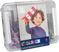 Plus-Plus 9603406 Kreativ-Bausteine ​​Box, Geniales Konstruktionsspielzeug, 2400 pièces